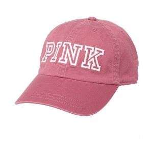 Pink Brand Baseball Cap